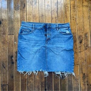 old navy denim skirt